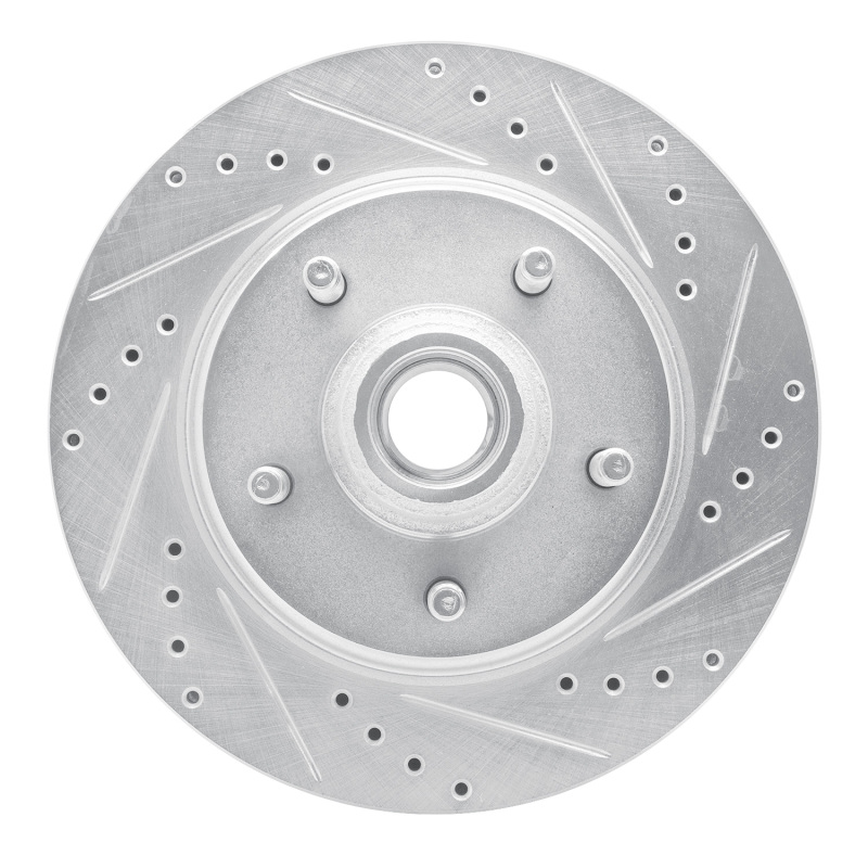 Ford F-150 Brake Rotor (1) - Front Right - R1 Concepts - Drilled & Slotted - Silver - `00-`04 Ford F-150 Brake Rotor (1) - Front Right - R1 Concepts - Drilled & Slotted - Silver - `00-`04
